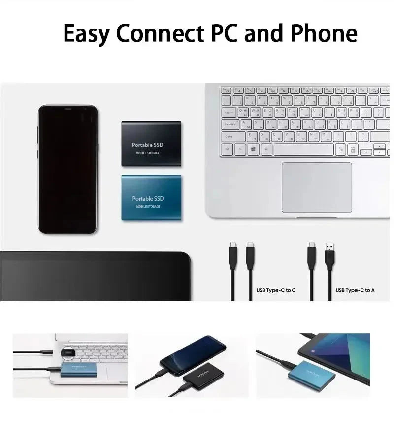 Ultra-Fast External SSD - SpeedDrive Pro