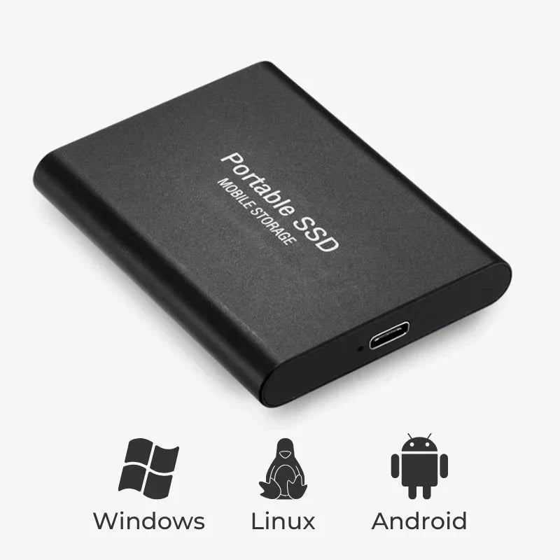Ultra-Fast External SSD - USB 3.1 - Compact and Reliable