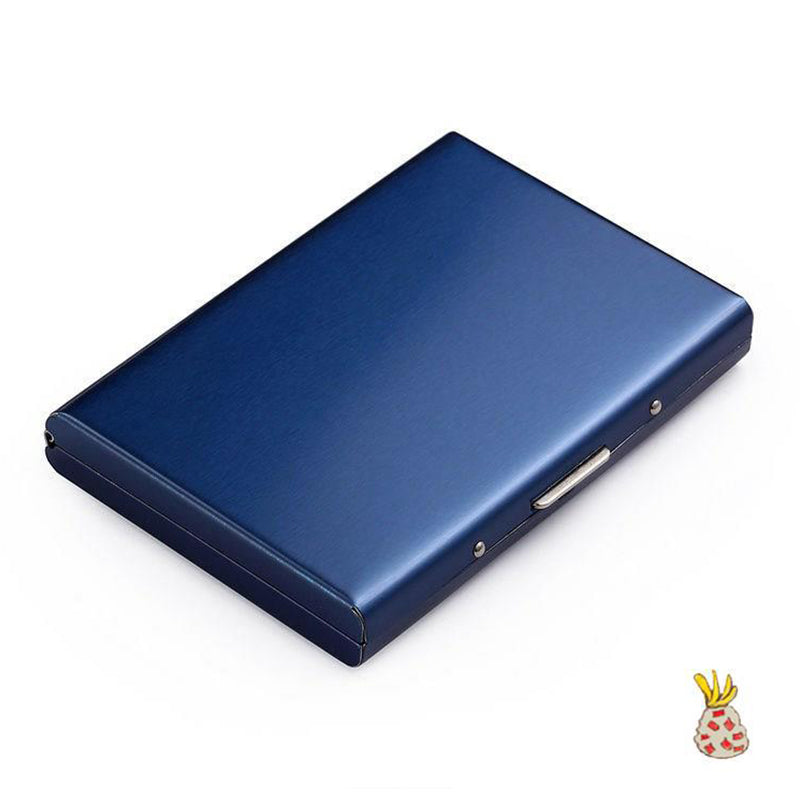 Ultra-Slim Card Case with Anti-Theft and Anti-Demagnetization Protection