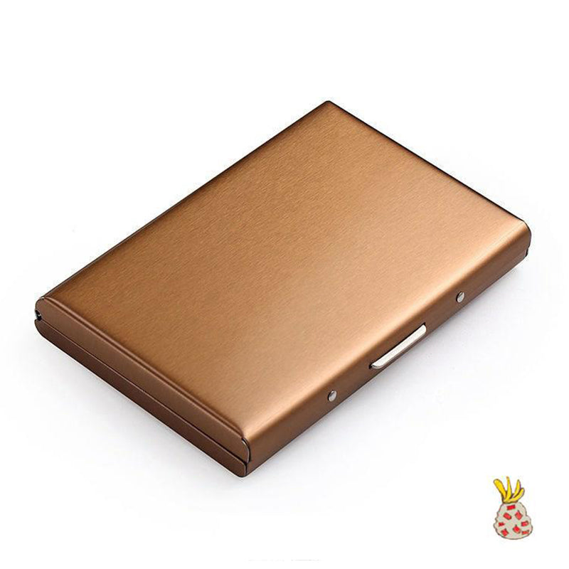 Ultra-Thin Card Holder with Anti-Theft and Anti-Demagnetization Protection