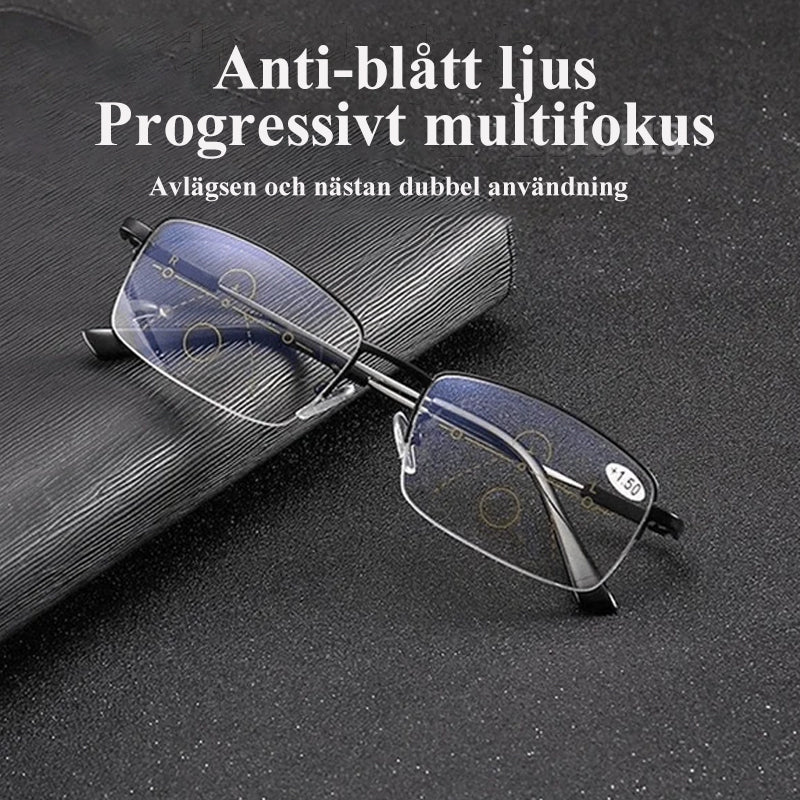 Unisex Anti-Blue Light Progressive Reading Glasses