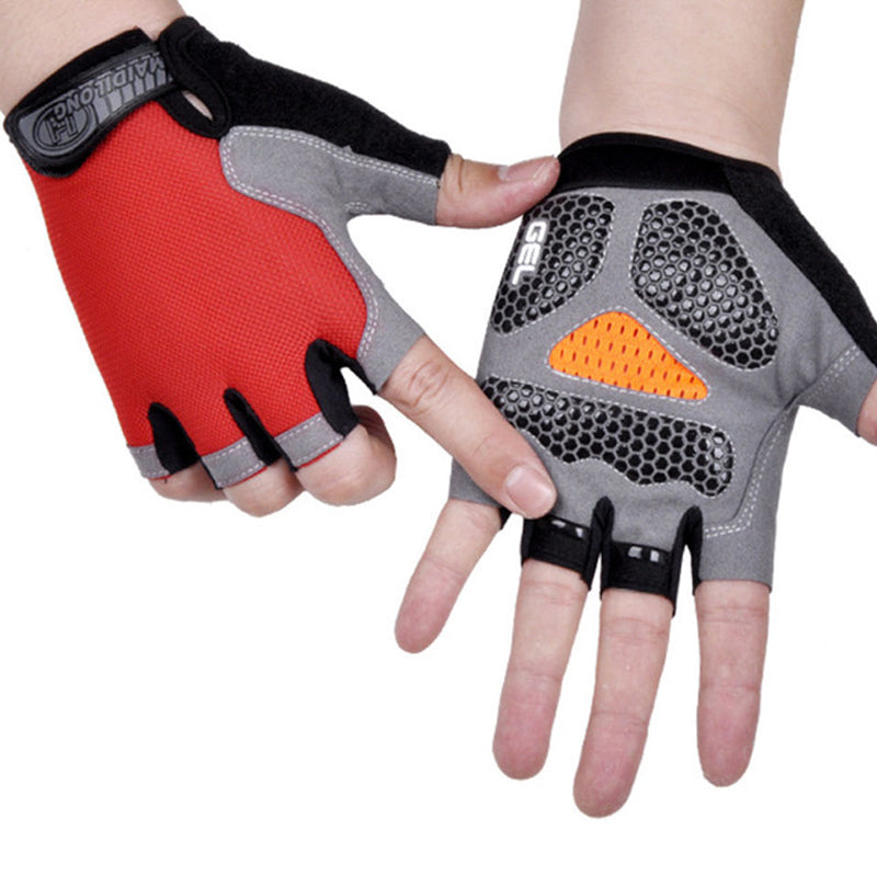 Unisex Anti-Slip Half-Finger Cycling Gloves