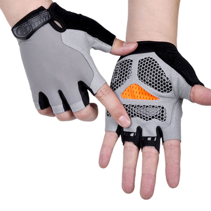 Unisex Anti-Slip Half-Finger Cycling Gloves