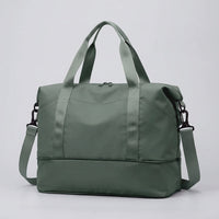 Unisex Expandable Travel Bag with Waterproof Compartment
