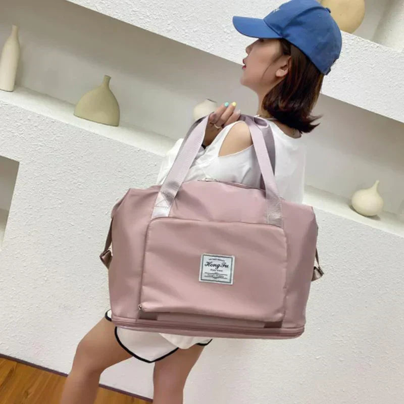 Unisex Foldable Travel Bag - Lightweight & Waterproof
