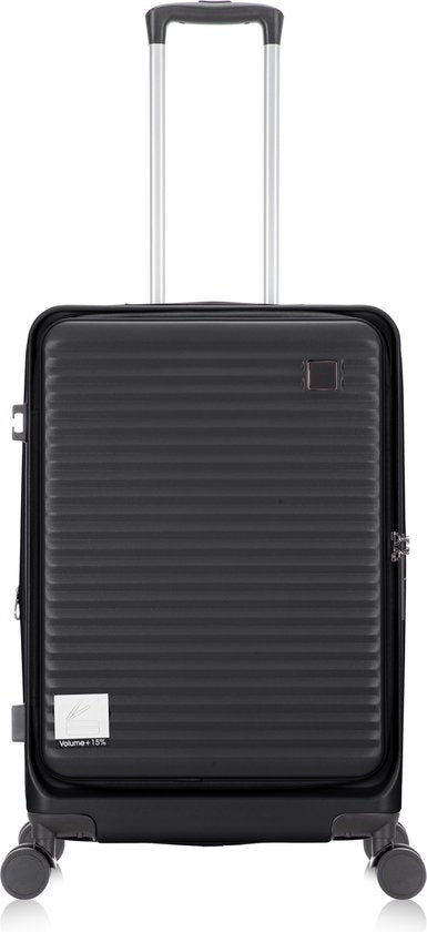 Unisex Hardshell Suitcase with Laptop Compartment for Safe Travel