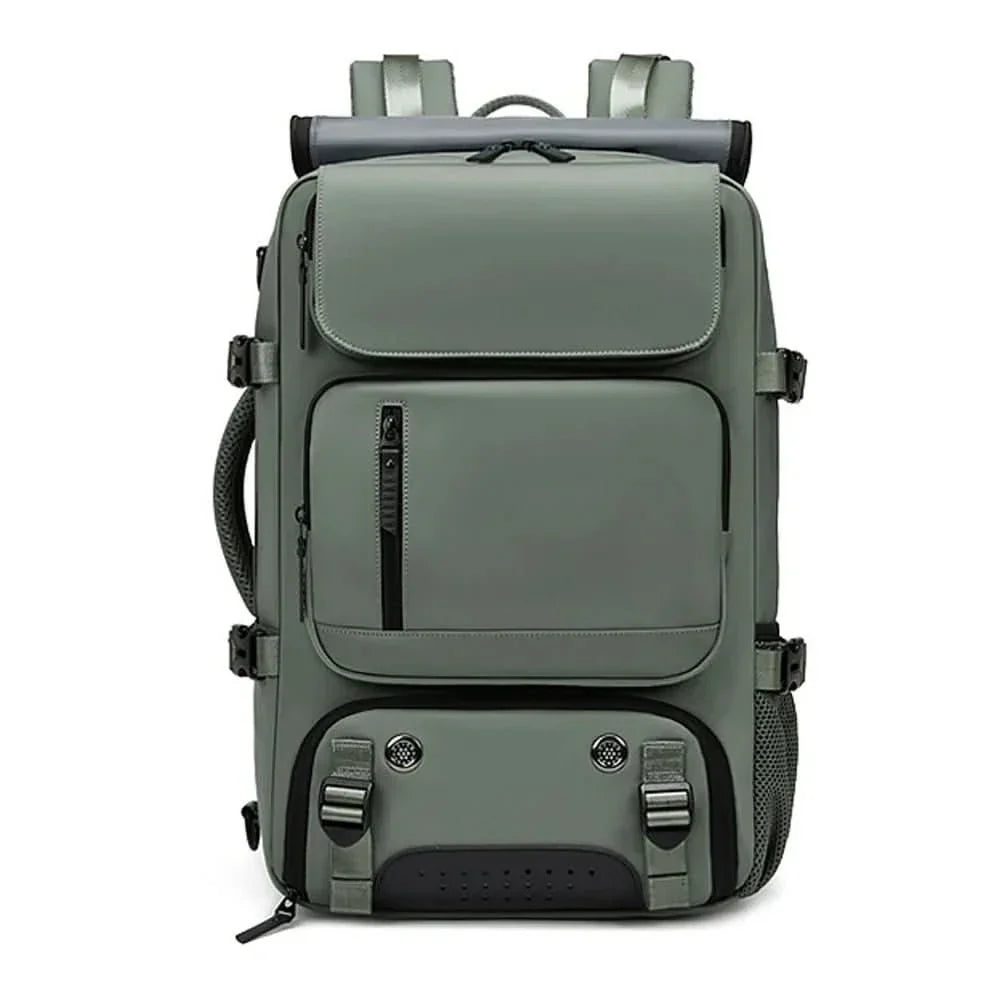 Unisex Large Waterproof Travel Backpack with USB Charging Port