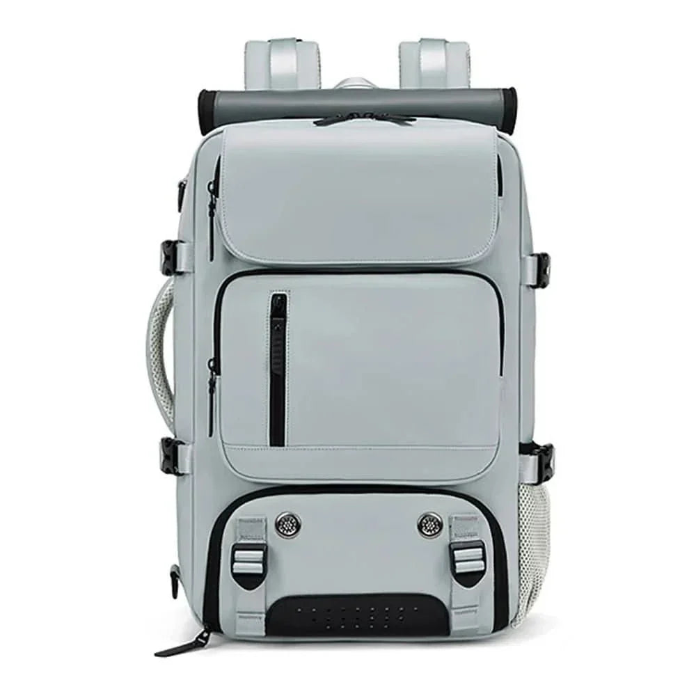 Unisex Large Waterproof Travel Backpack with USB Charging Port