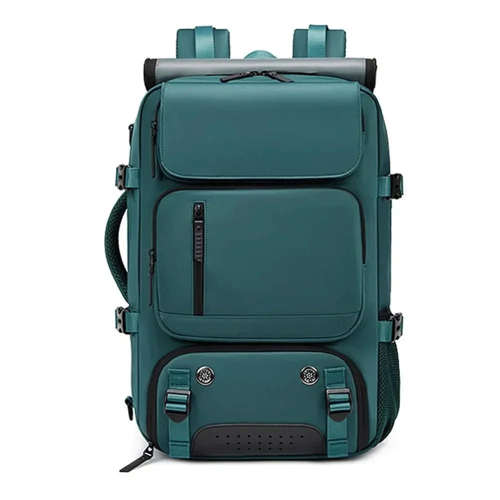Unisex Large Waterproof Travel Backpack with USB Charging Port