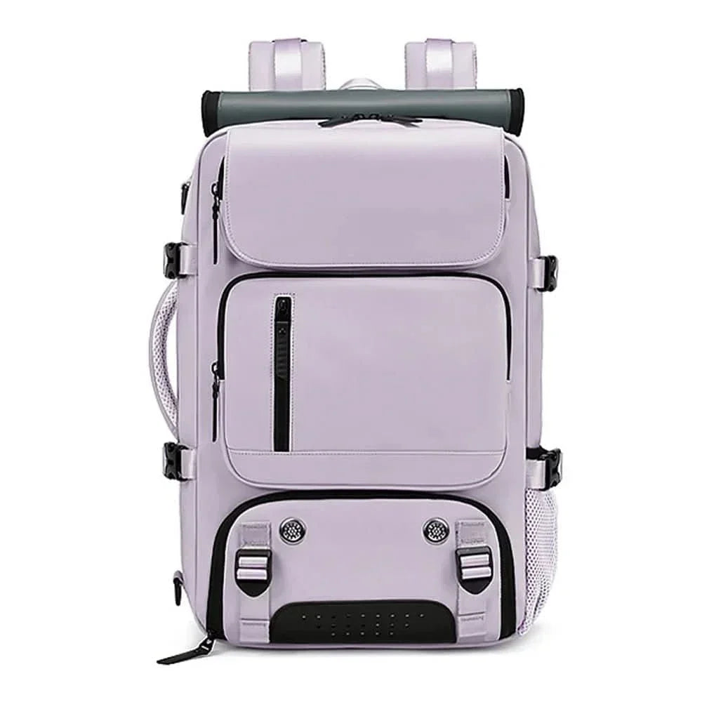 Unisex Large Waterproof Travel Backpack with USB Charging Port