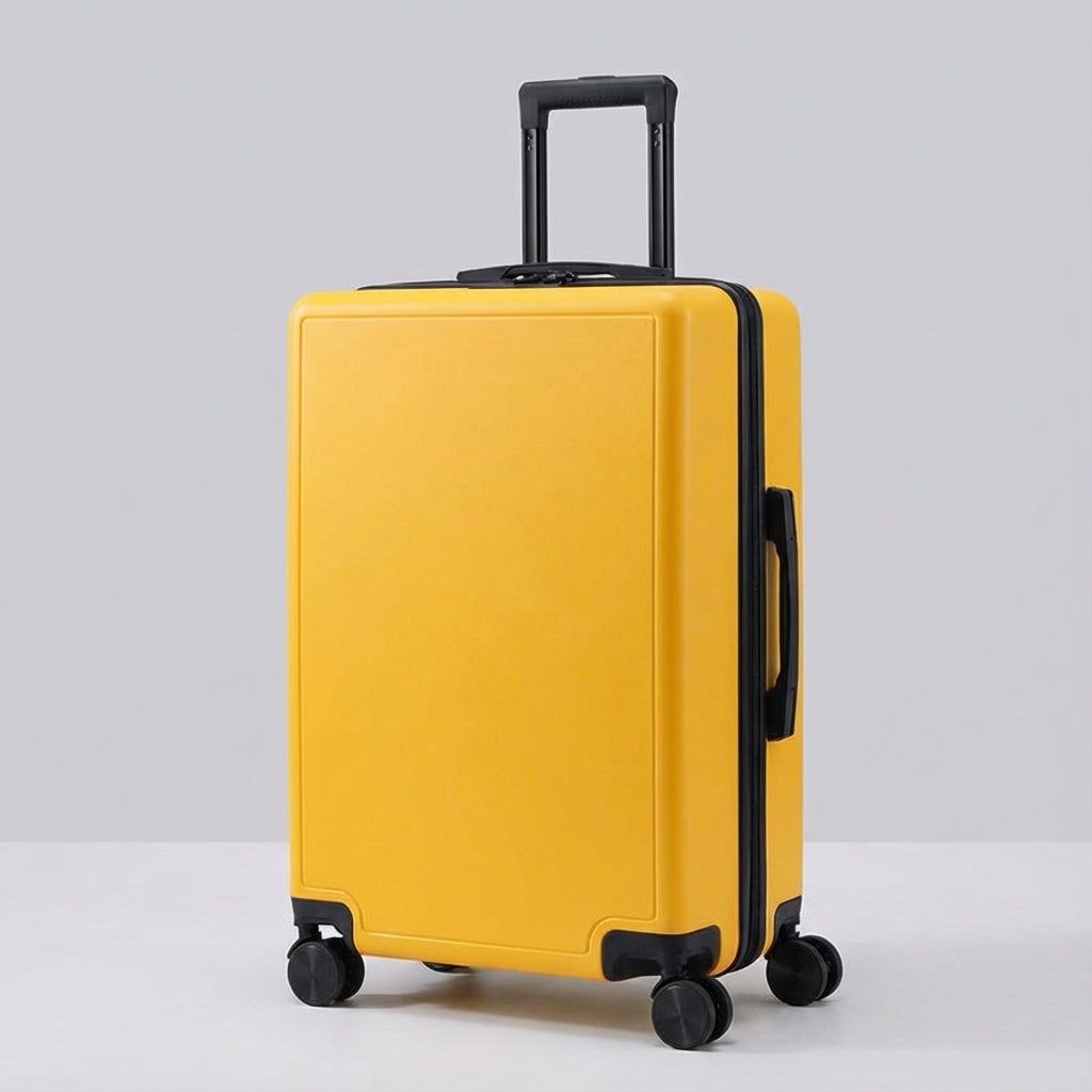 Unisex Lightweight Trolley Suitcase - Cabin-Size Travel Luggage