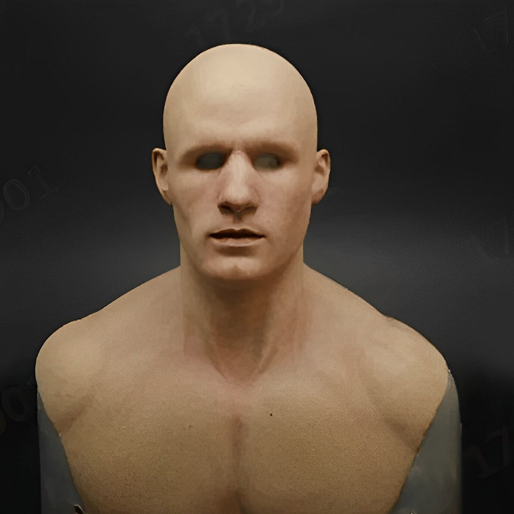 Unisex Realistic Face Mask for Halloween and Cosplay