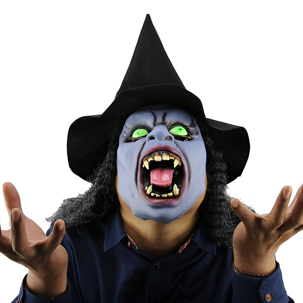 Unisex Realistic Face Mask for Halloween and Cosplay