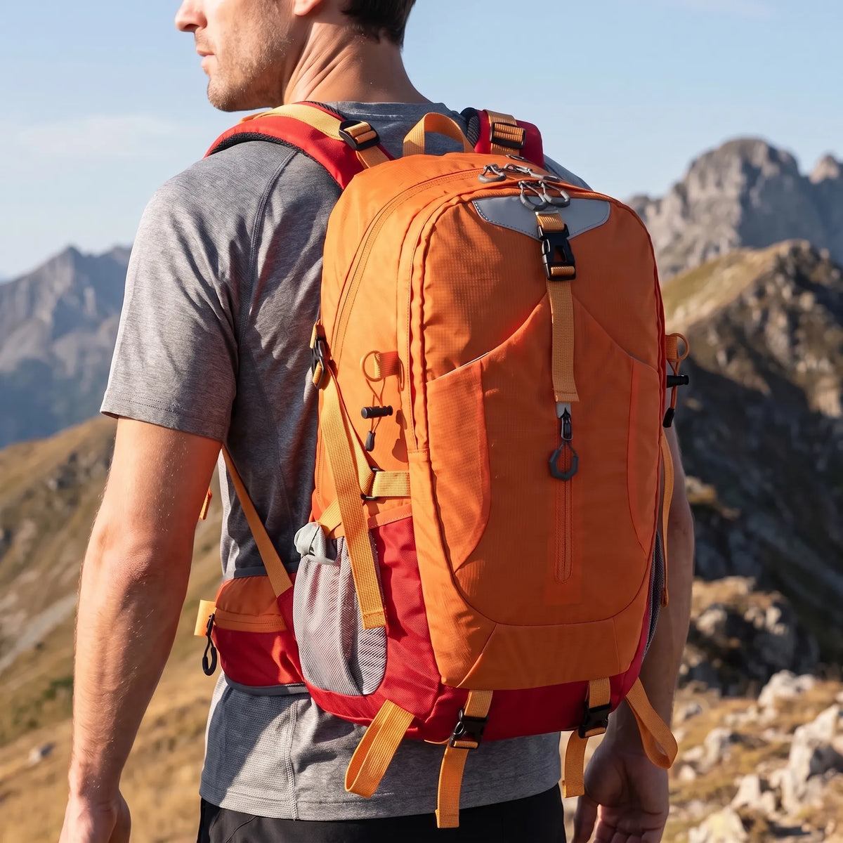 Unisex Water-Resistant Comfortable Hiking Daypack