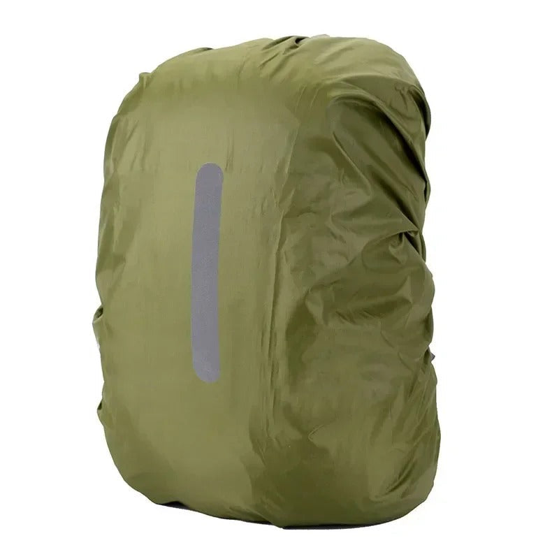 Unisex Waterproof Backpack Rain Cover - Reflective & Adjustable