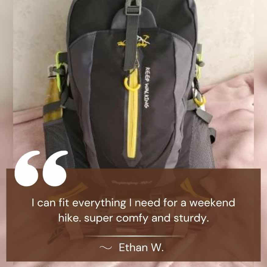 Unisex Waterproof Hiking Backpack for Outdoor Adventures