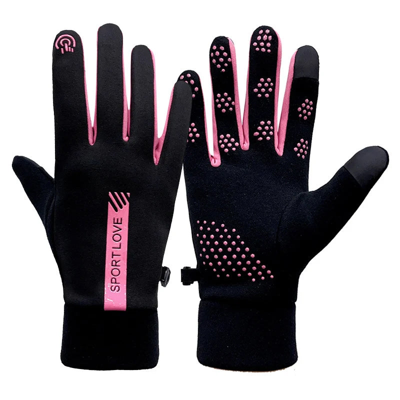Unisex Waterproof Touchscreen Gloves with Non-Slip Grip