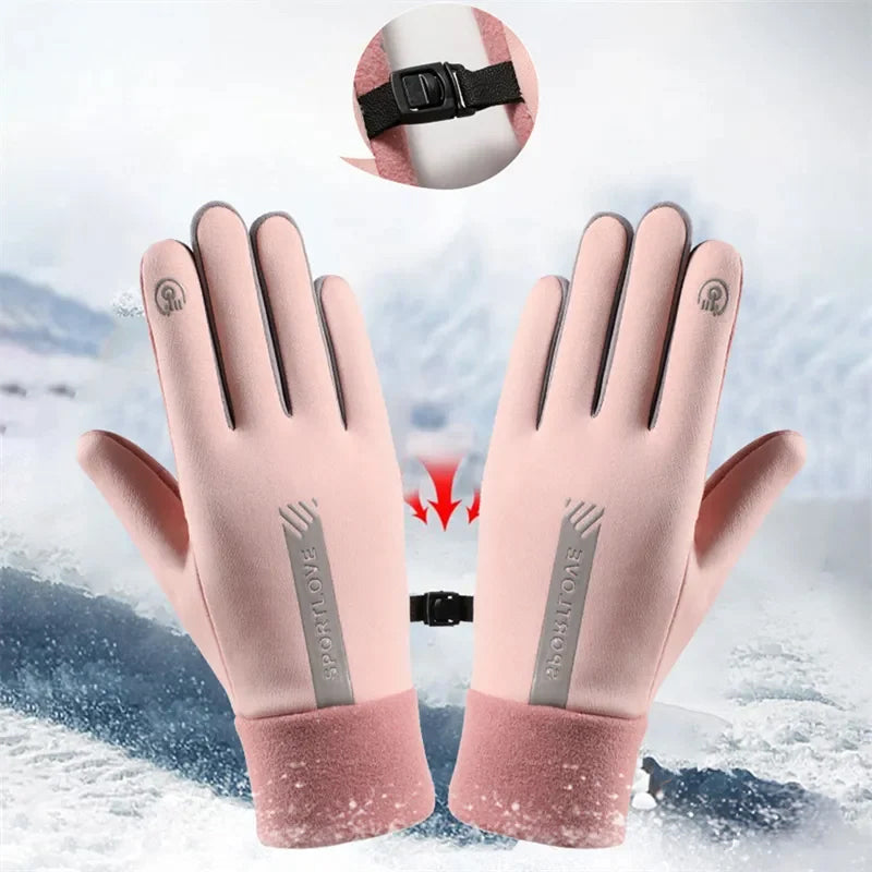 Unisex Waterproof Touchscreen Gloves with Non-Slip Grip
