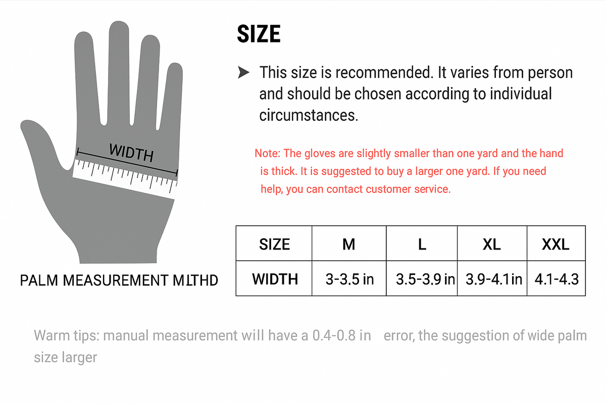 Unisex Waterproof Winter Motorcycle Gloves