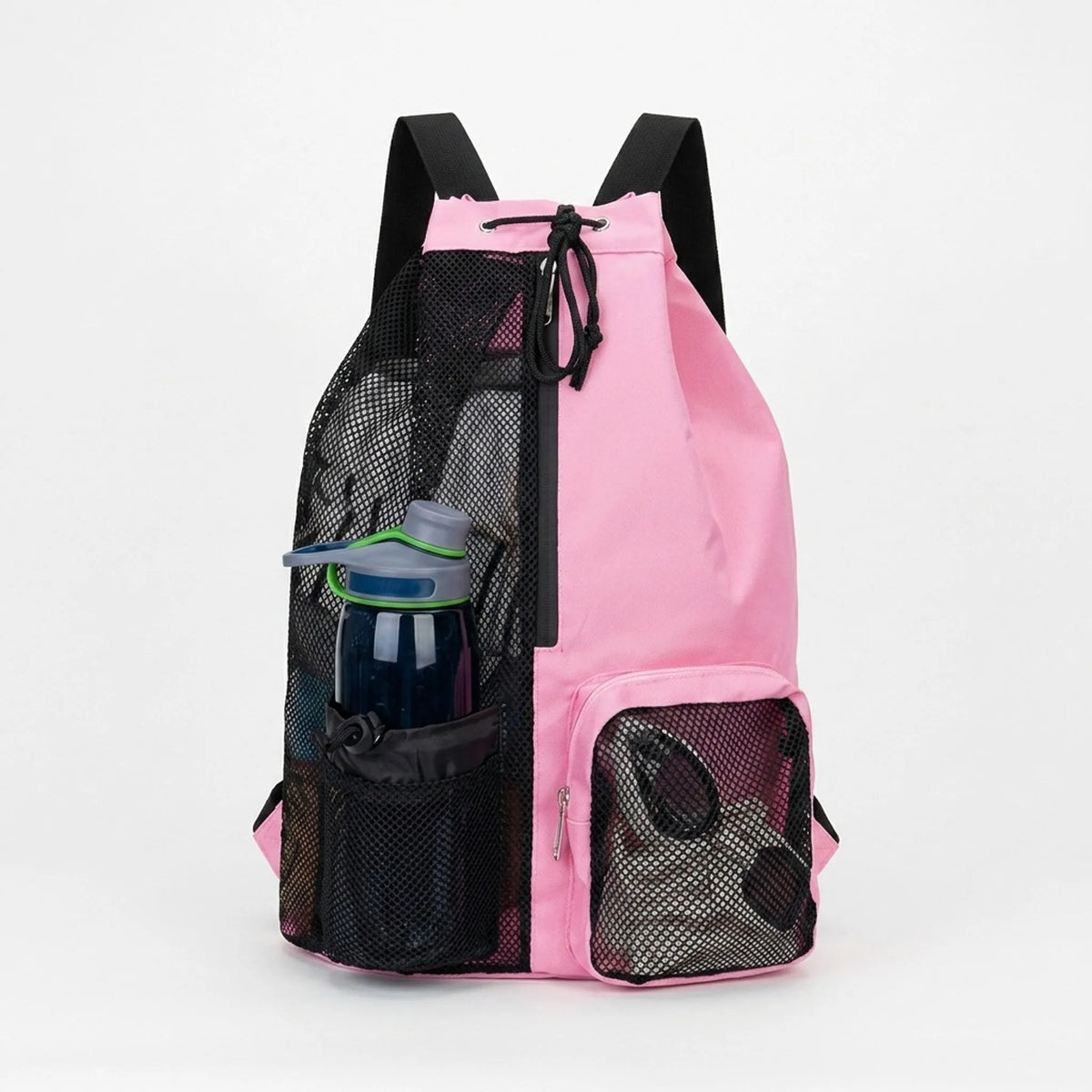 Unisex Wet/Dry Drawstring Sports Backpack for Gym & Travel