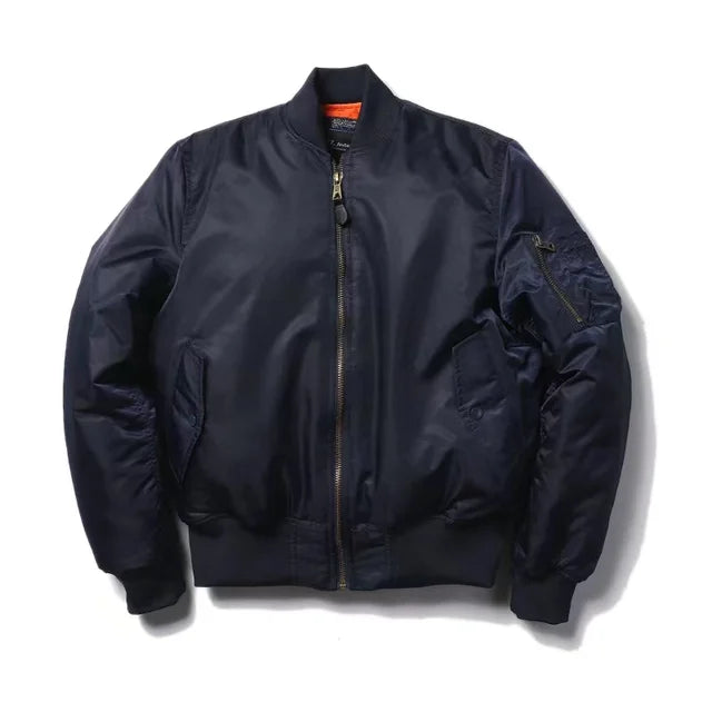 Unisex Zip-Up Bomber Jacket