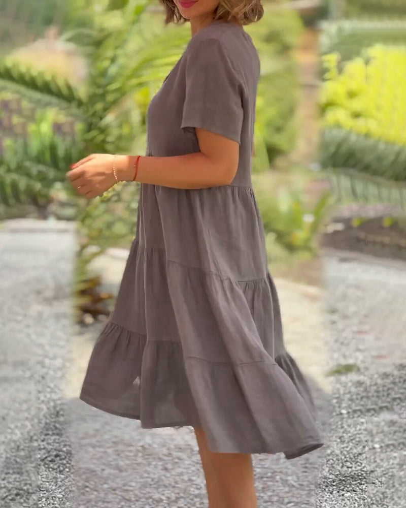 V-Neck Dress