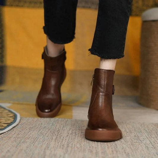 Vintage Ankle Boots – Retro Style