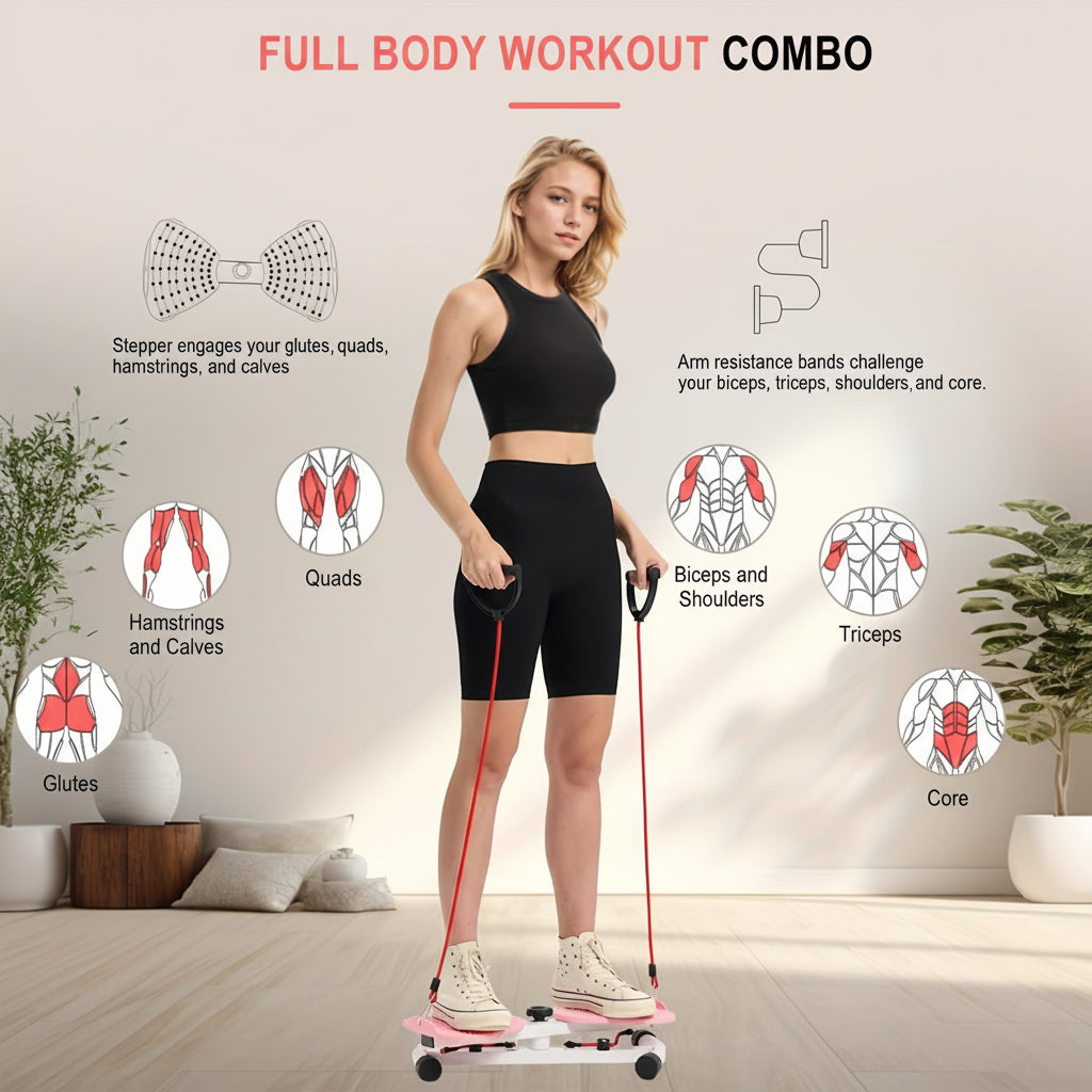 Waist Twister Exercise Board for Core Training and Home Fitness