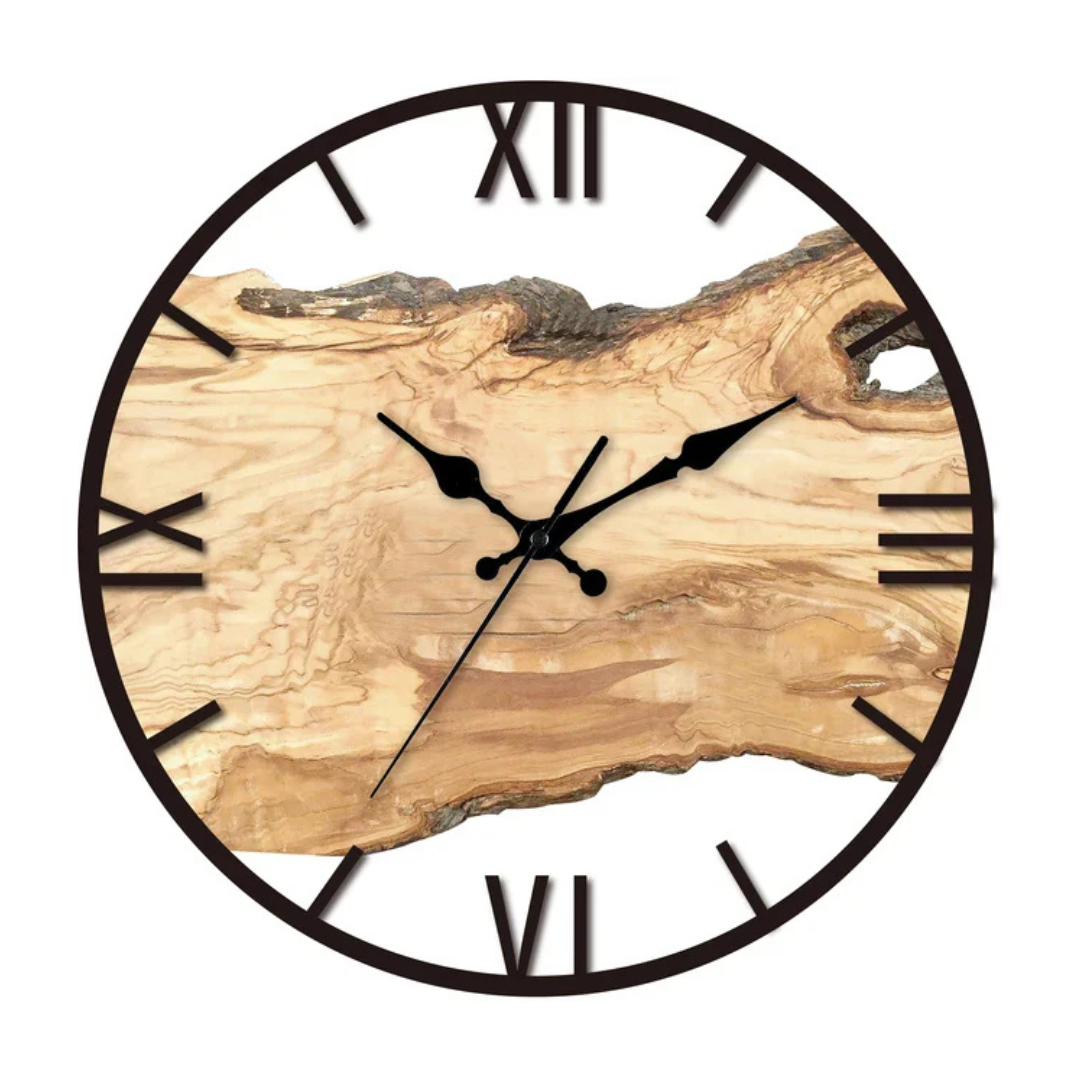 Wall Clock with a Minimalist Design and Clean Lines