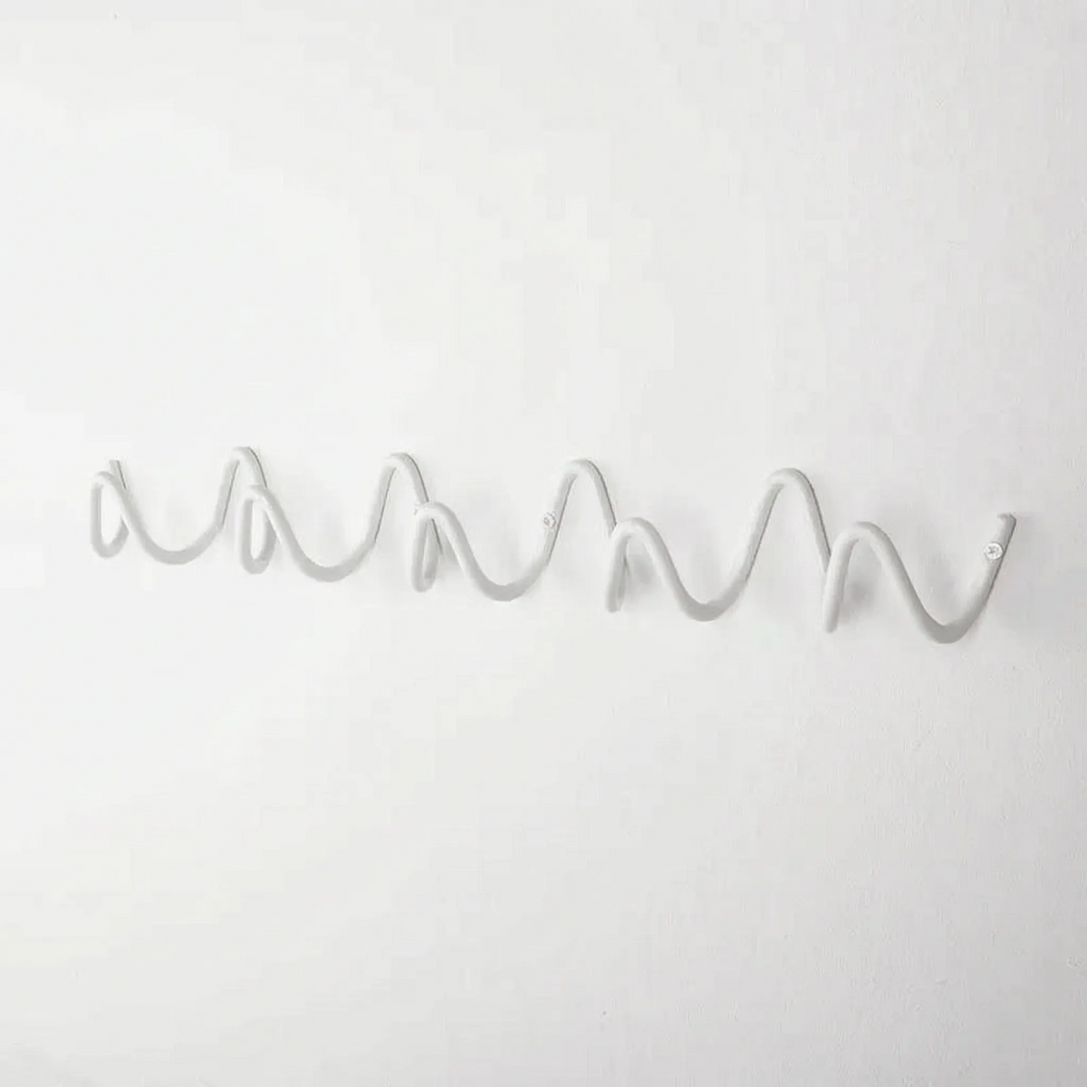 Wall-Mounted Wave-Shaped Coat Rack