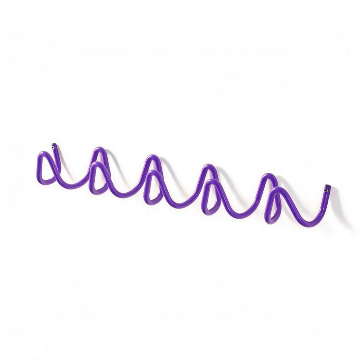 Wall-Mounted Wave-Shaped Coat Rack