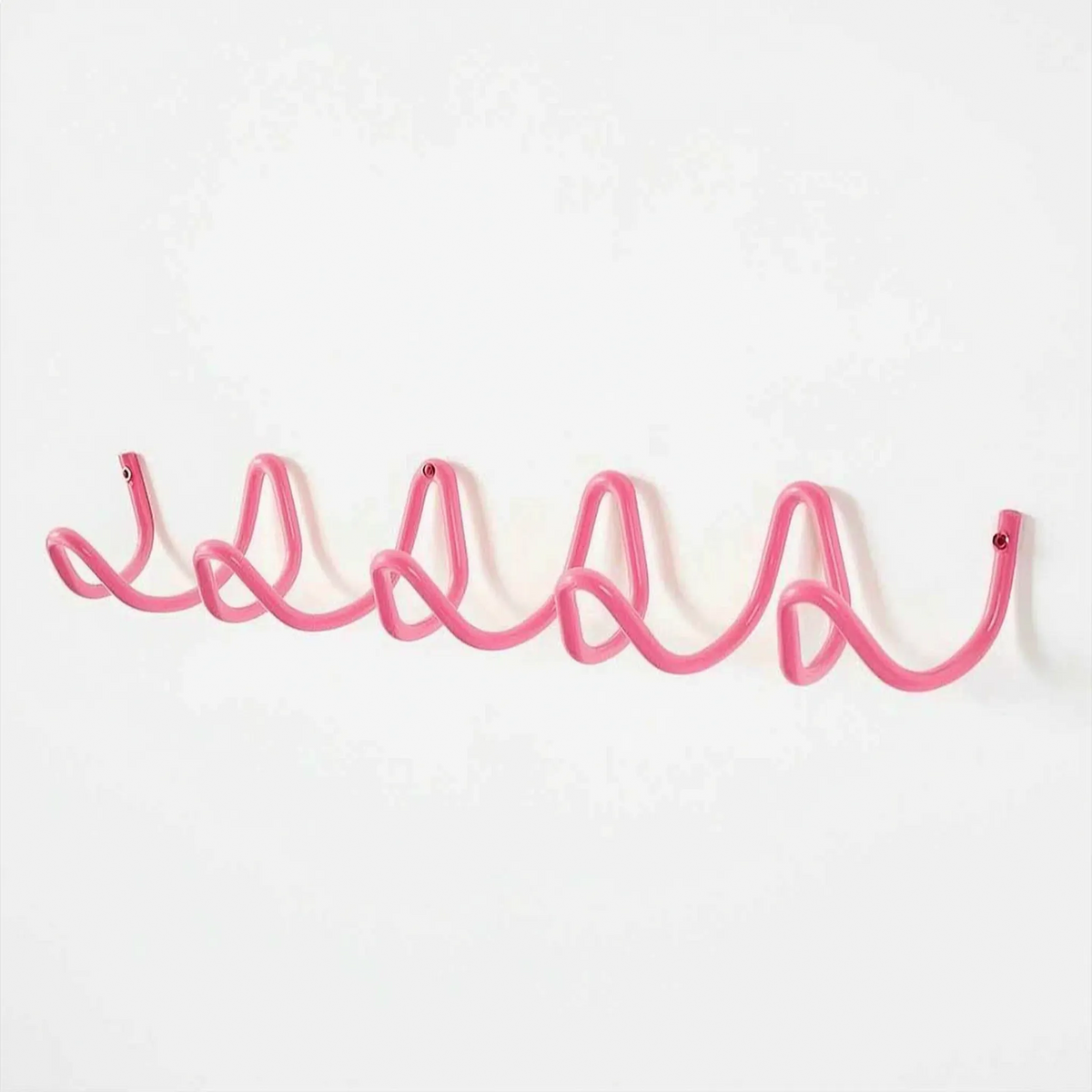 Wall-Mounted Wave-Shaped Coat Rack
