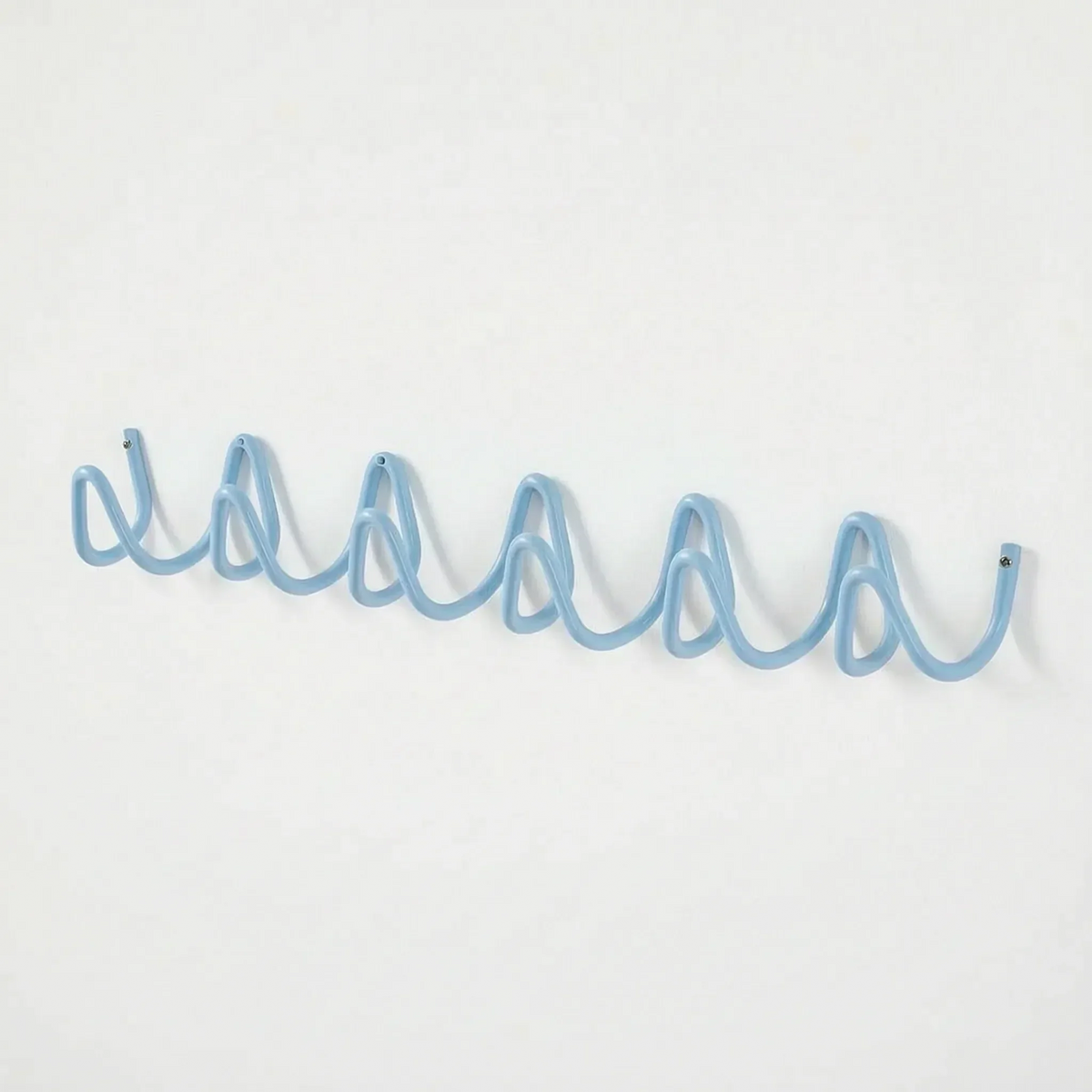 Wall-Mounted Wave-Shaped Coat Rack