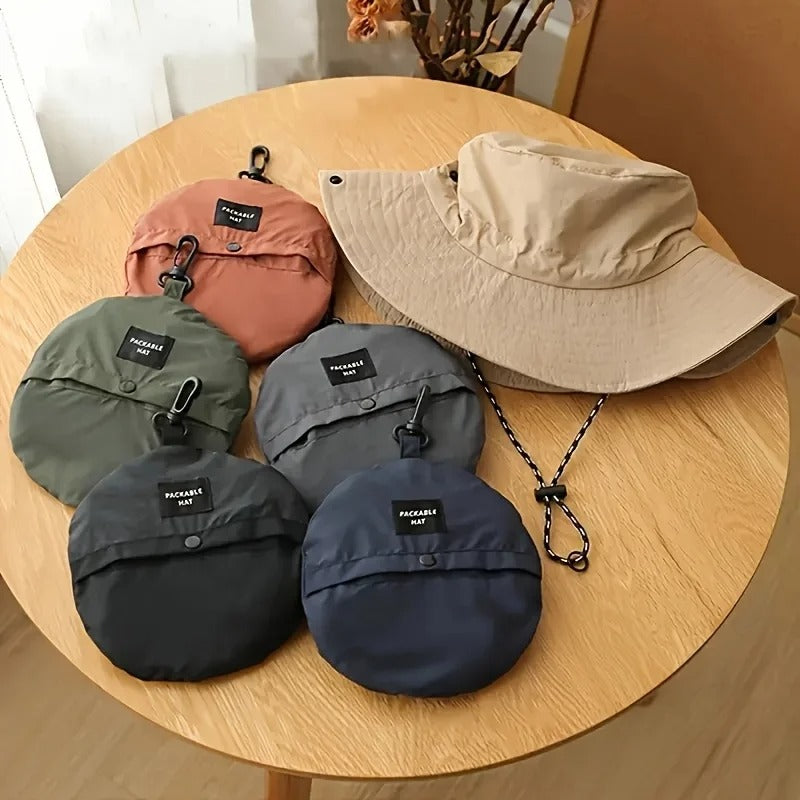 Water-Repellent Sun Hat with UV Protection