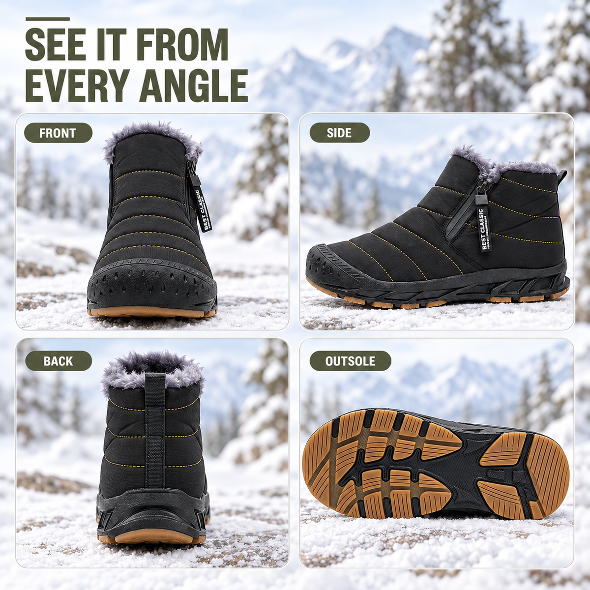 Water-Resistant Boots