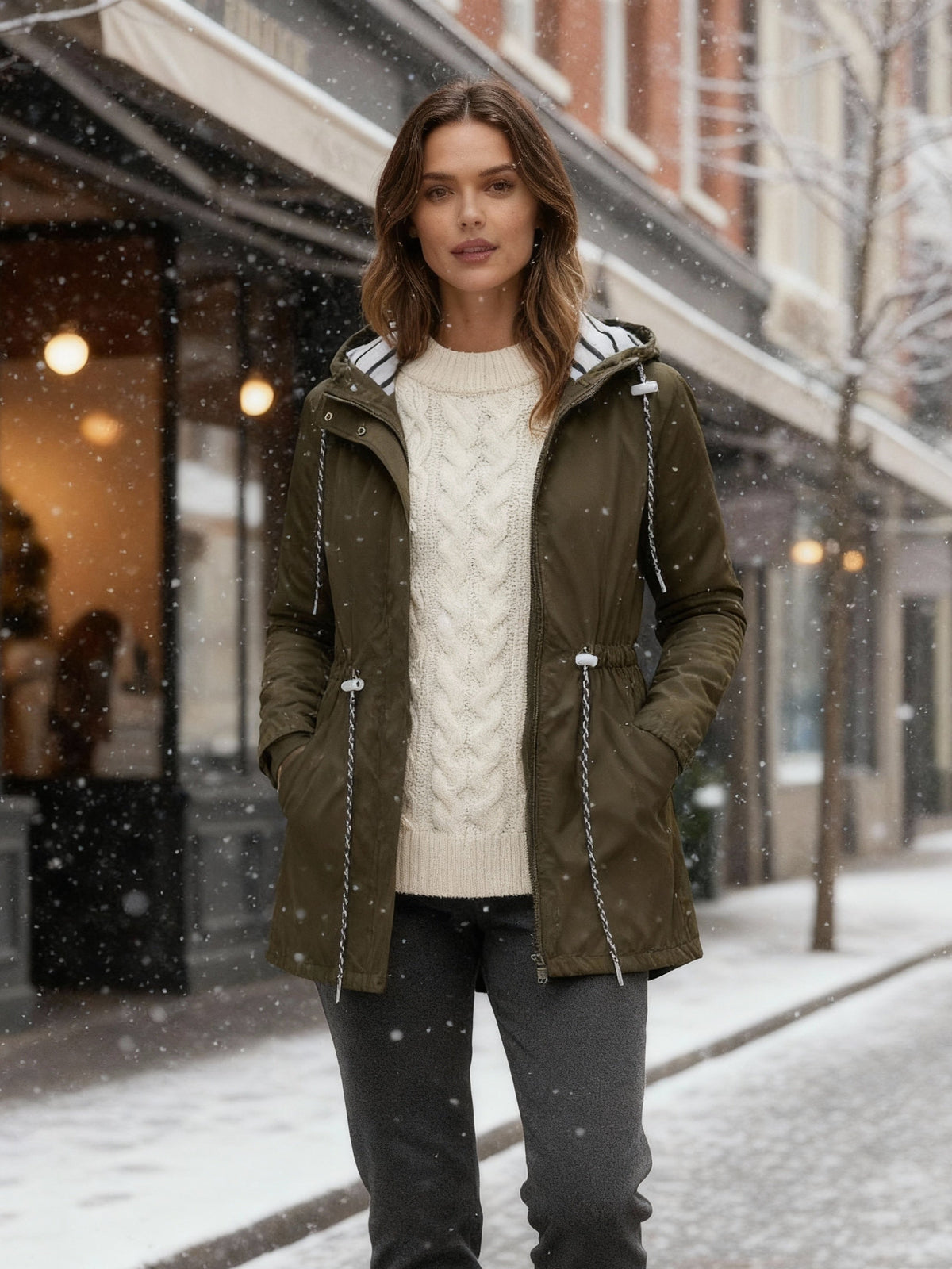 Waterproof All-Season Long Jacket