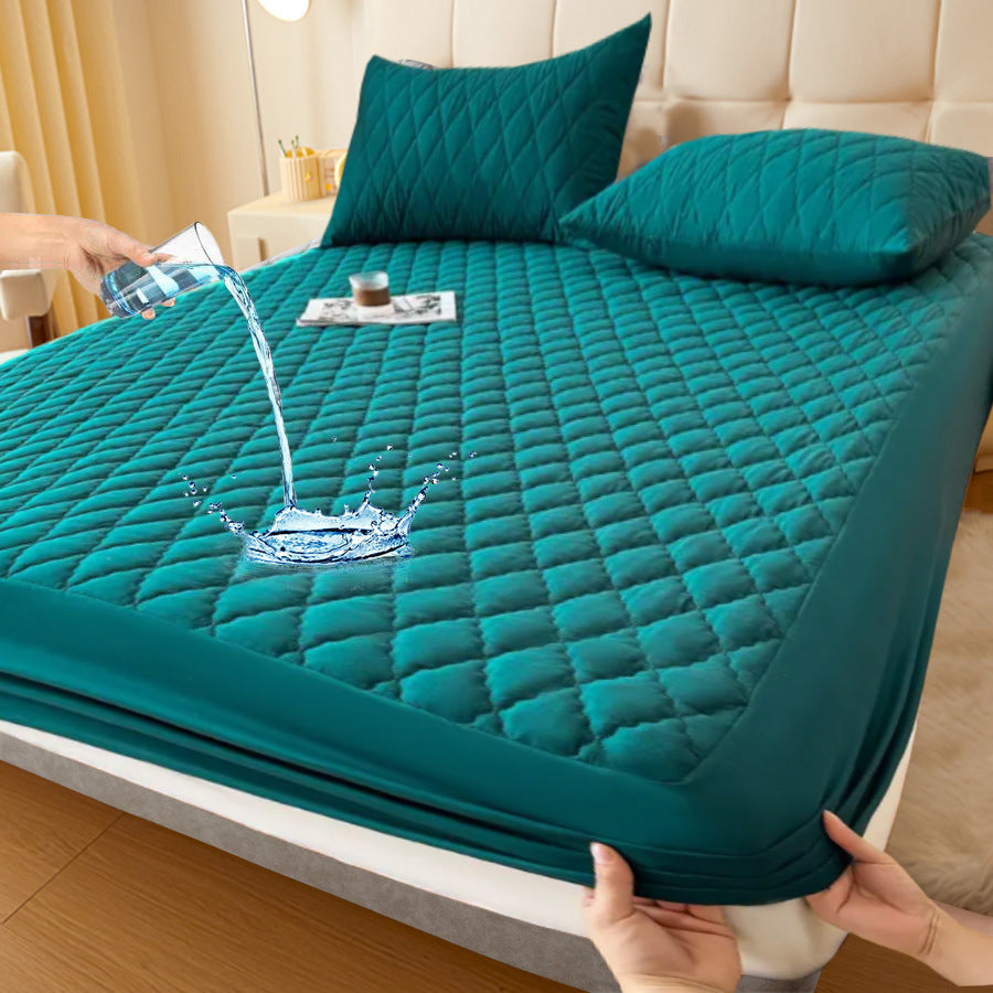 Waterproof and Urine-Proof Mattress Protector - Polyester with TPU Waterproof Coating