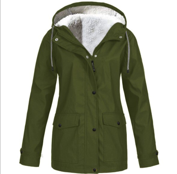 Waterproof and Windproof Soft-Lined Outdoor Jacket