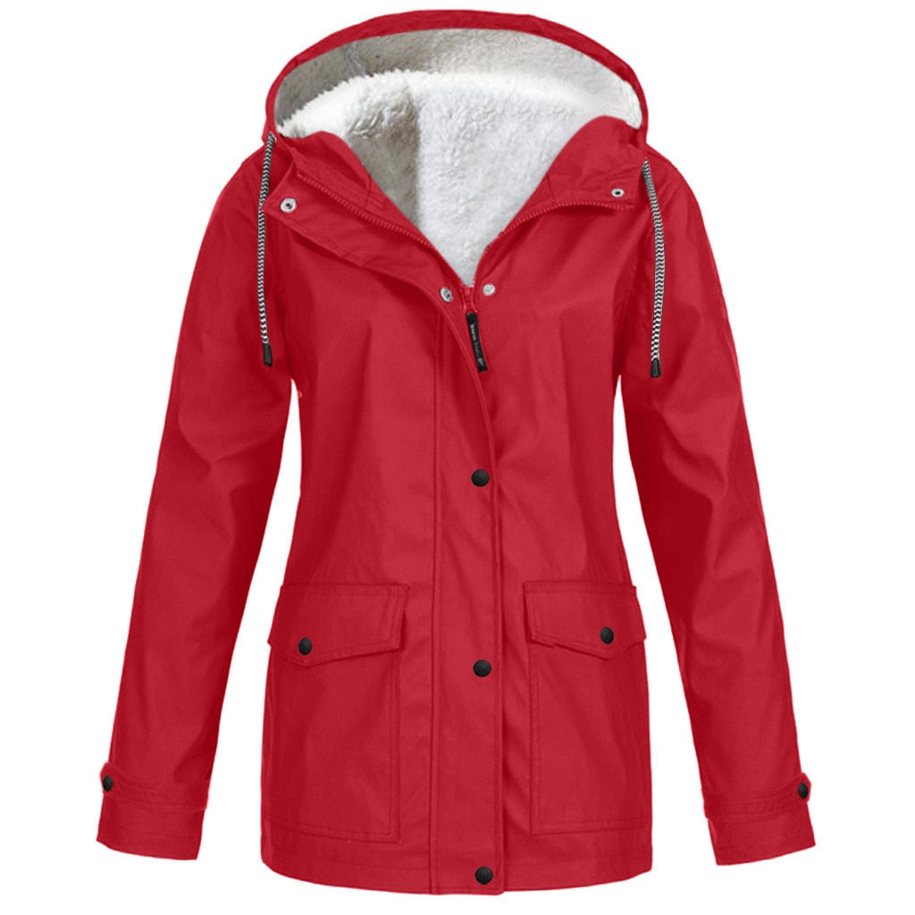 Waterproof and Windproof Soft-Lined Outdoor Jacket