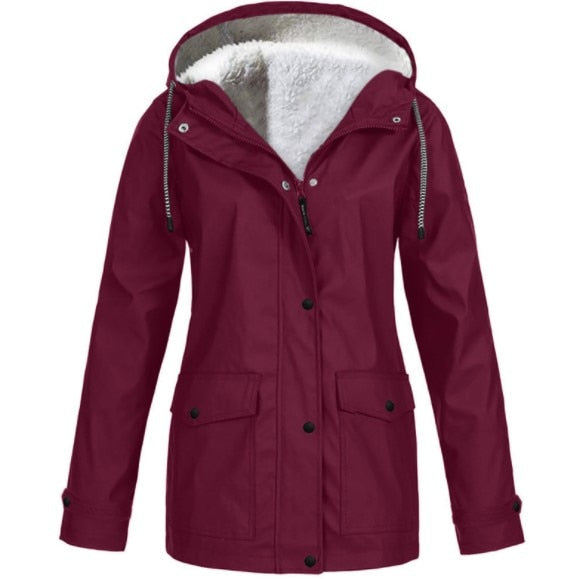 Waterproof and Windproof Soft-Lined Outdoor Jacket