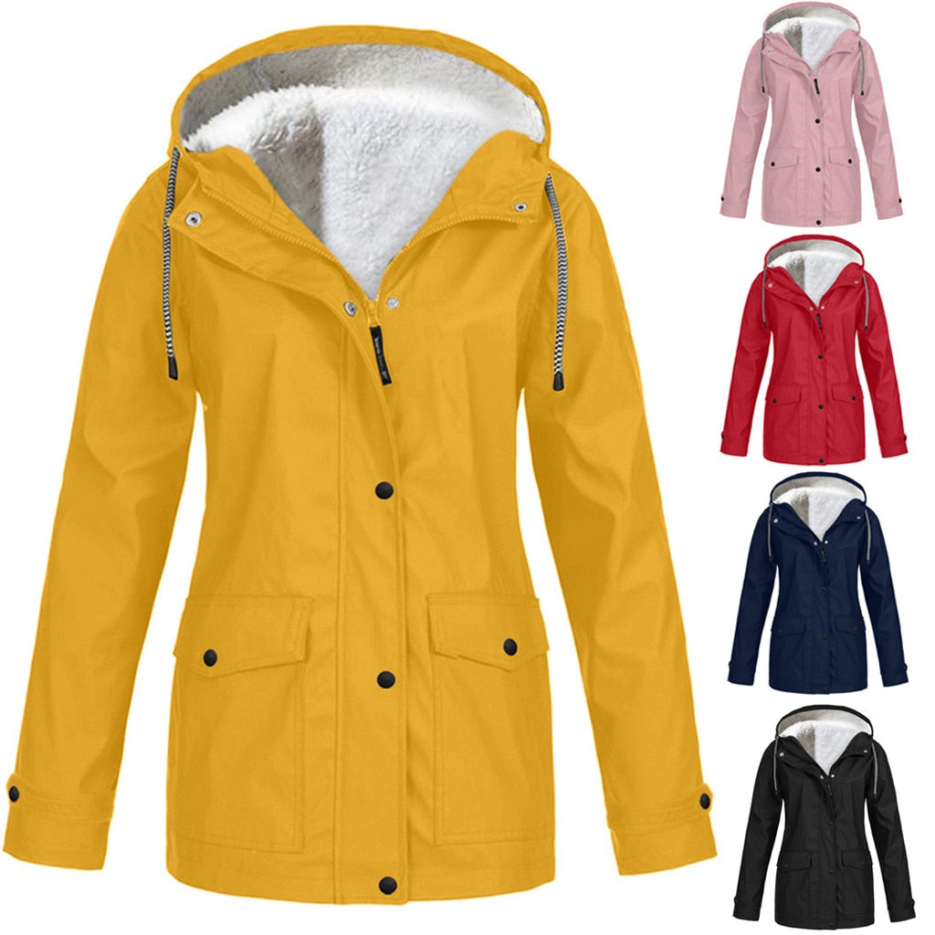 Waterproof and Windproof Soft-Lined Outdoor Jacket