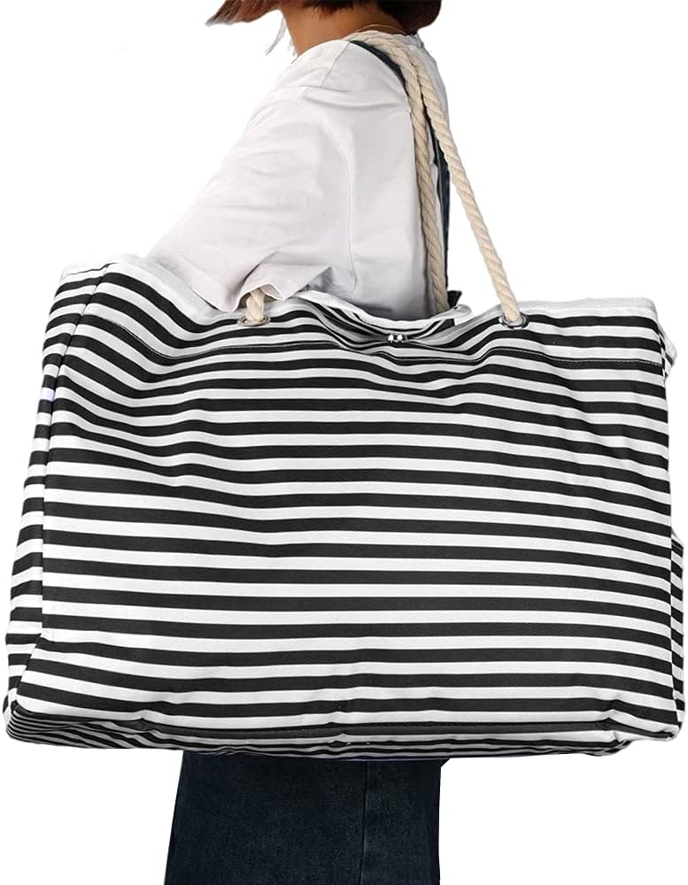 Waterproof Beach Tote with Travel Case