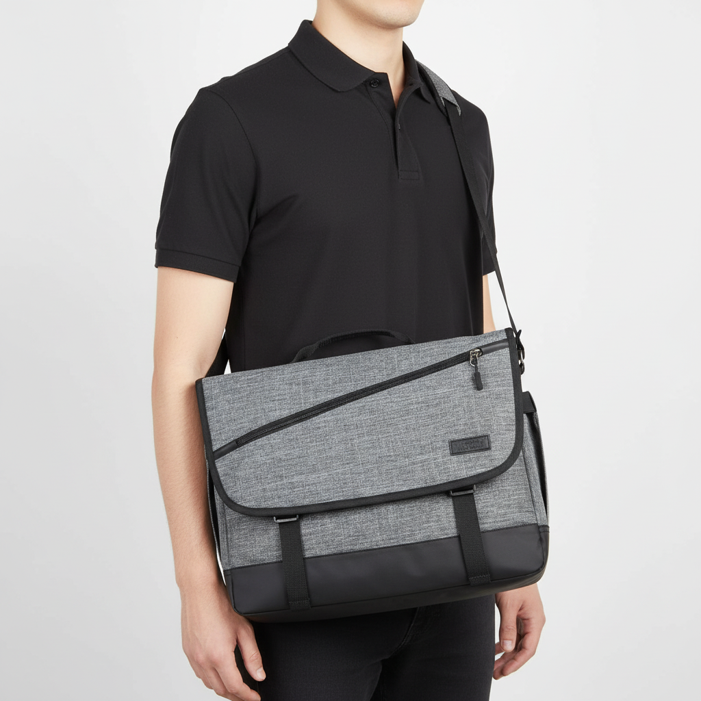 Waterproof Laptop Bag with Compartments for Protection and Organization