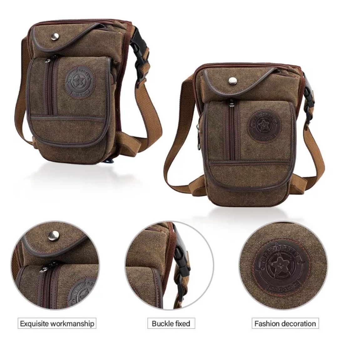 Waterproof Outdoor Leg Bag – Motorcycle Thigh & Hip Pouch for Travel & Adventure