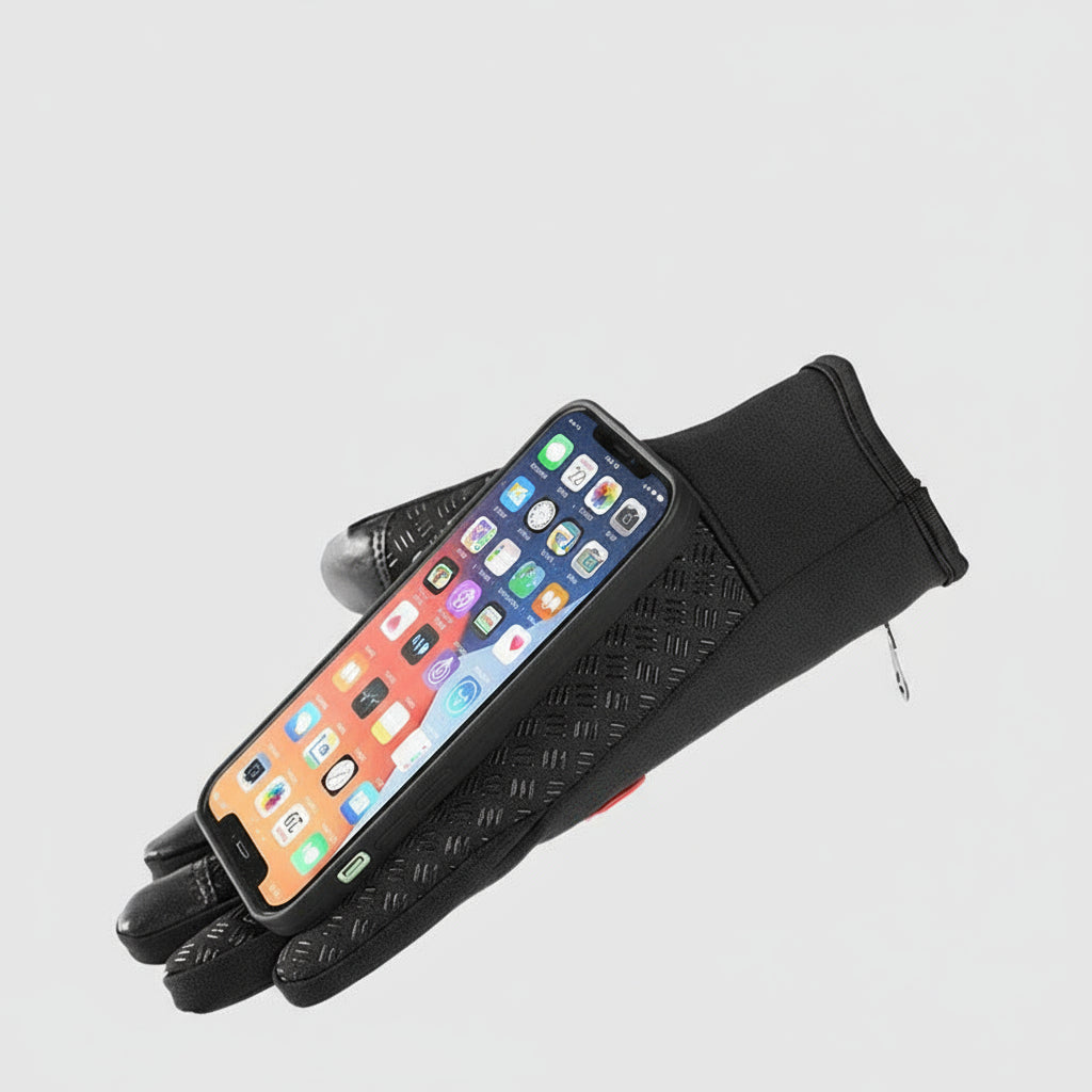 Waterproof Touchscreen Gloves with Grip and Warmth