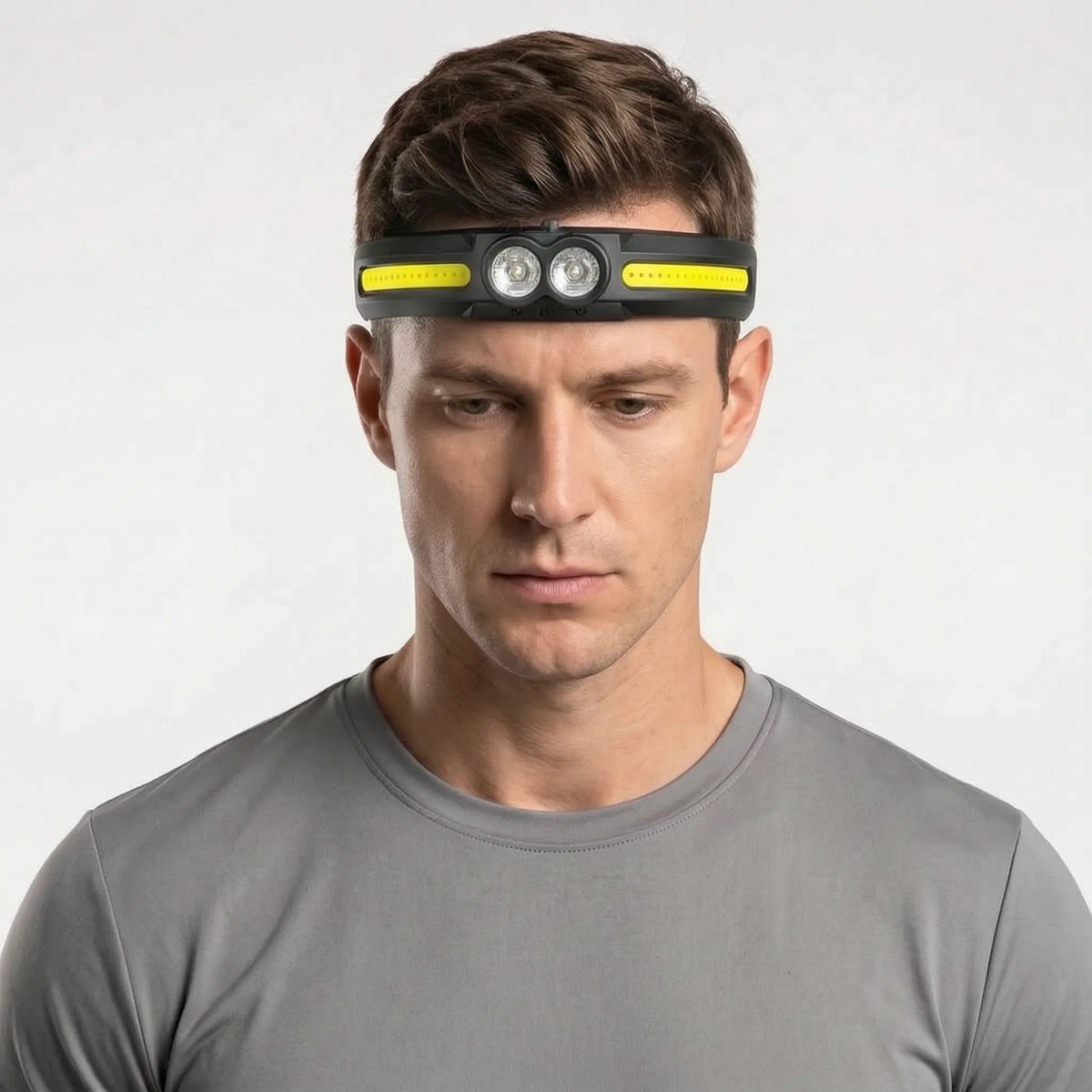 Wide-Angle Rechargeable Running Headlamp