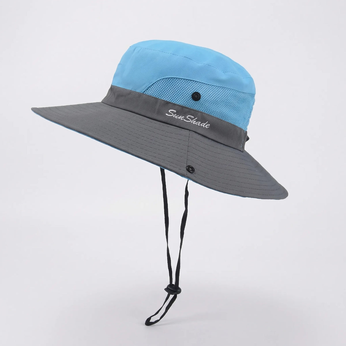 Wide-Brim Foldable Outdoor Sun Hat