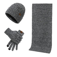 Winter Set with Beanie, Scarf and Gloves