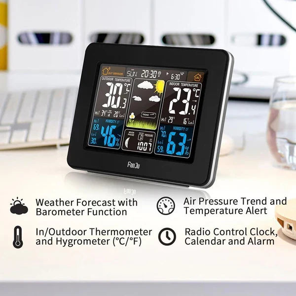 Wireless Home Weather Station – Indoor & Outdoor Monitoring