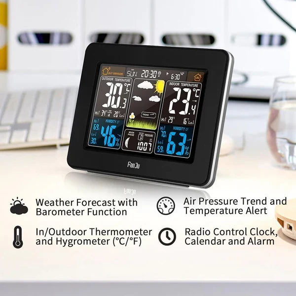 Wireless Home Weather Station – Indoor & Outdoor Monitoring